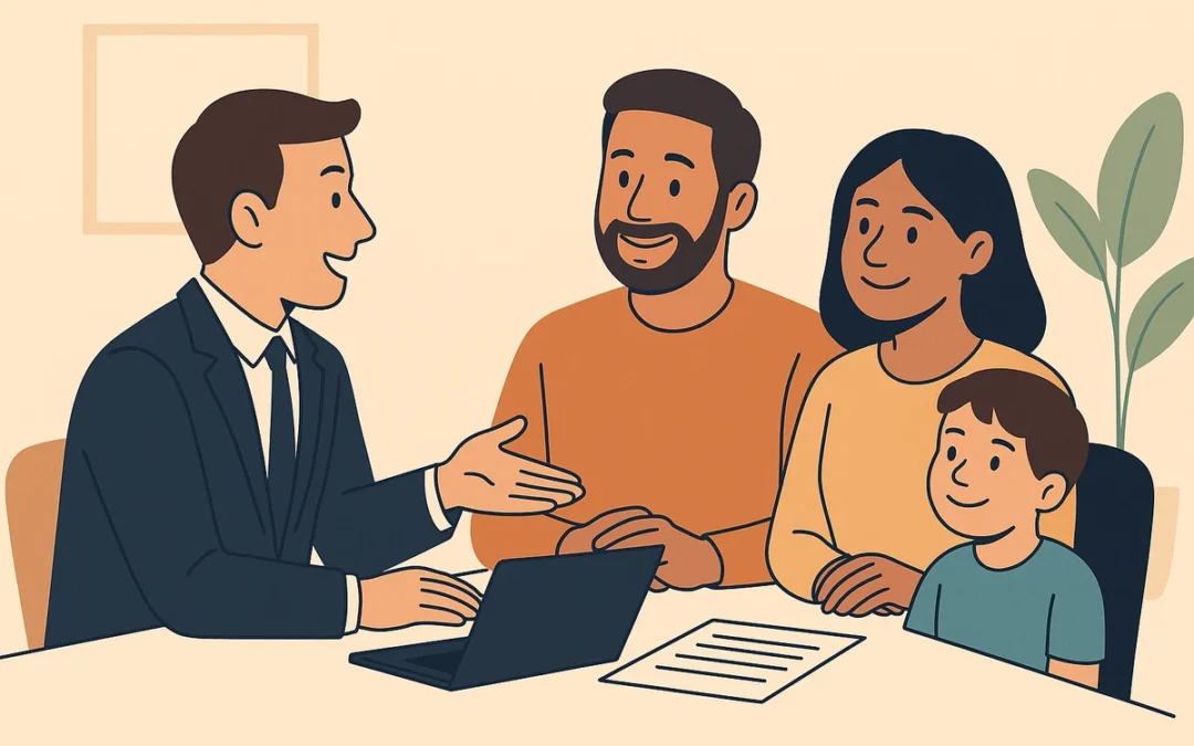 Consulenza fiscale a una famiglia, in un contesto professionale e rassicurante – Studio Dainotti